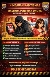 Himbauan Kamtibmas: Waspada Penipuan Online